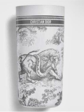 Christian Dior toile de jouy tumbler